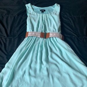 Turquoise By and By Dress